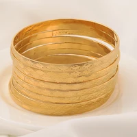 4MM Width 65MM Inner Wholesale Fashion Jewelry Gold Color Bracelet Love Brand Lover Bracelet for Women Gift 2