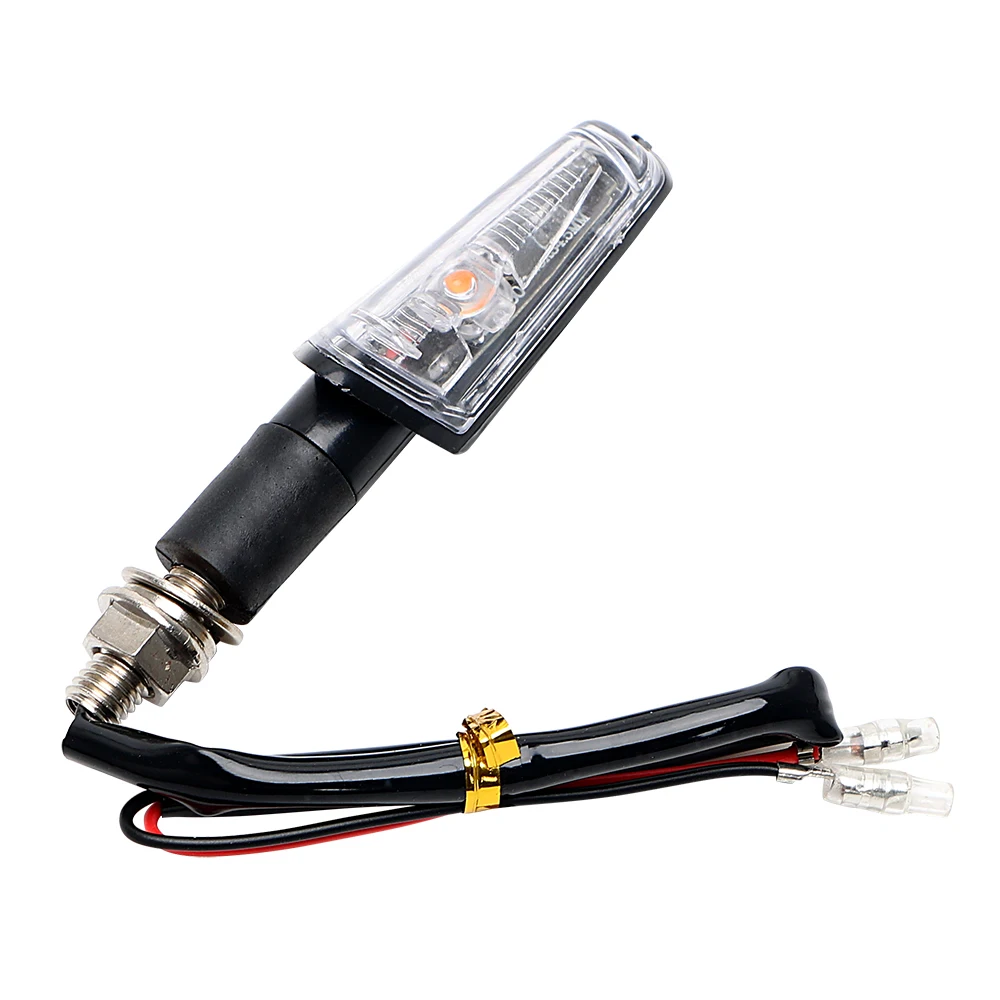

Motorcycle Accessories Amber 2Pcs/set LED Motos Indicator Lamps Motorcycle Turn Signal Lights Universal