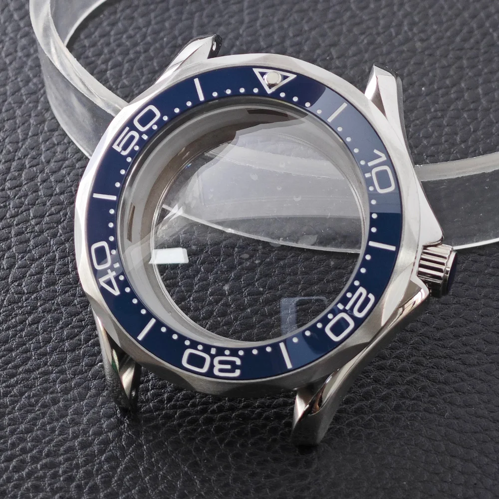 High-Quality Silvery Case Men's Diving Watch with Automatic Movement