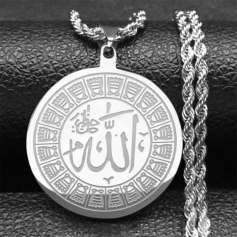 Collar Religioso Con Dije Biblia Cadena Acero Inoxidable | Meses sin