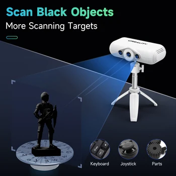 Creality-escáner 3D Original cr-scan Lizard, escáner de precisión de 0,05mm, objetos negros, gratis, para todas las impresoras 3D, nuevo 2