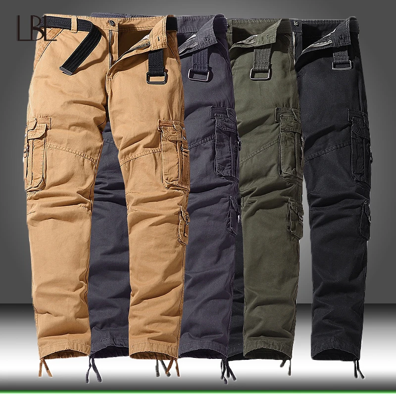 2022 Spring Summer Men Casual Jogger Fitness Cargo Pants Mens Jogger