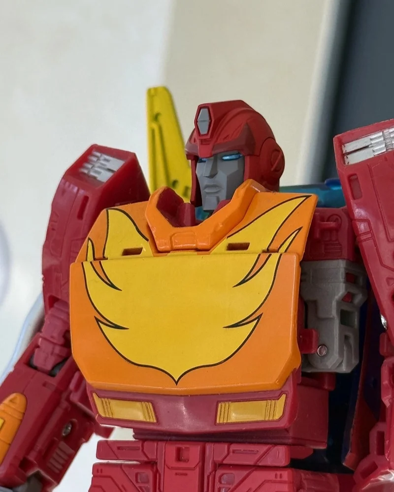 ABS Casting Replacement Head Upgrade Kit For Kingdom Rodimus Prime-ACHAI STUDIO Accessories