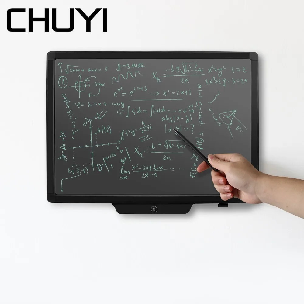 CHUYI 20" Graphic Drawing Tablet Handwriting Electronic LCD Writing Blackboard Portable Notepad Tablet With Stylus Pen