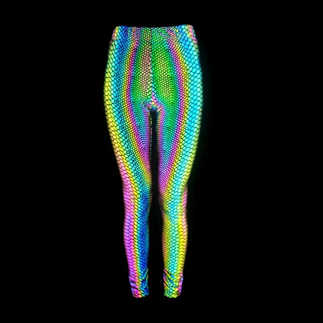 Holographic Reflective Leggings 1