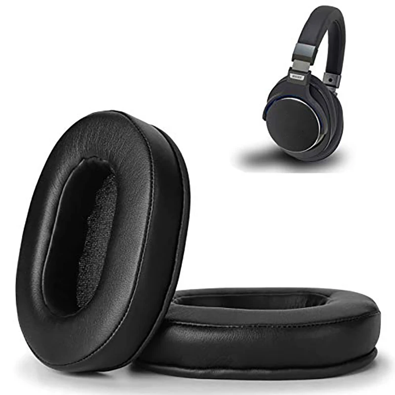 

Амбушюры из пены с эффектом памяти, Сменные амбушюры для ATH M50X подходит для Audio Technica M40X M30X M20, черные