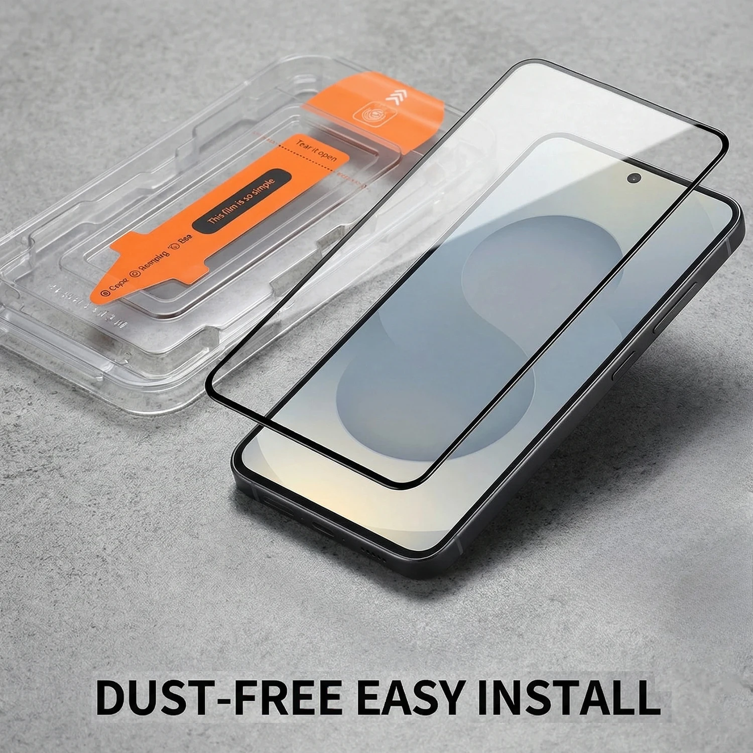 Premium Oleophobic Coating Tempered Glass Screen Protector - Easy Installation, Dust-Free, 1/4PCS Pack