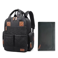 Mommy Diaper Bags Backpack Mummy Large Capacity Travel Nappy Bags Multi-function Maternity Bags with Changing Mat 1