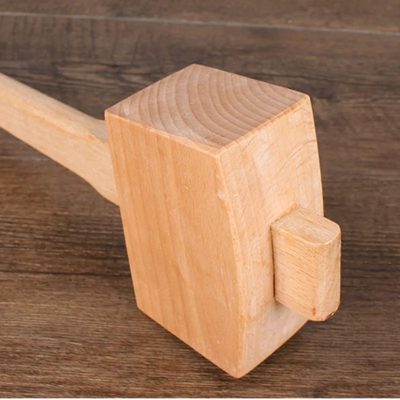 245mm Beech Solid Wood Mallet Woodworking Hammer Beechwood Wood Hand Tool  Carving Mallet Hammer Wooden Mallet for Carpenter DIY - AliExpress