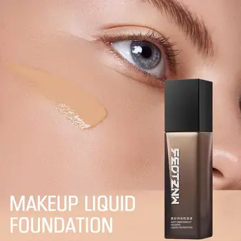 Long-Lasting Soft Yarn Foundation by Feotznw - Liquid Makeup for Wrinkles and Skin Care for Woman