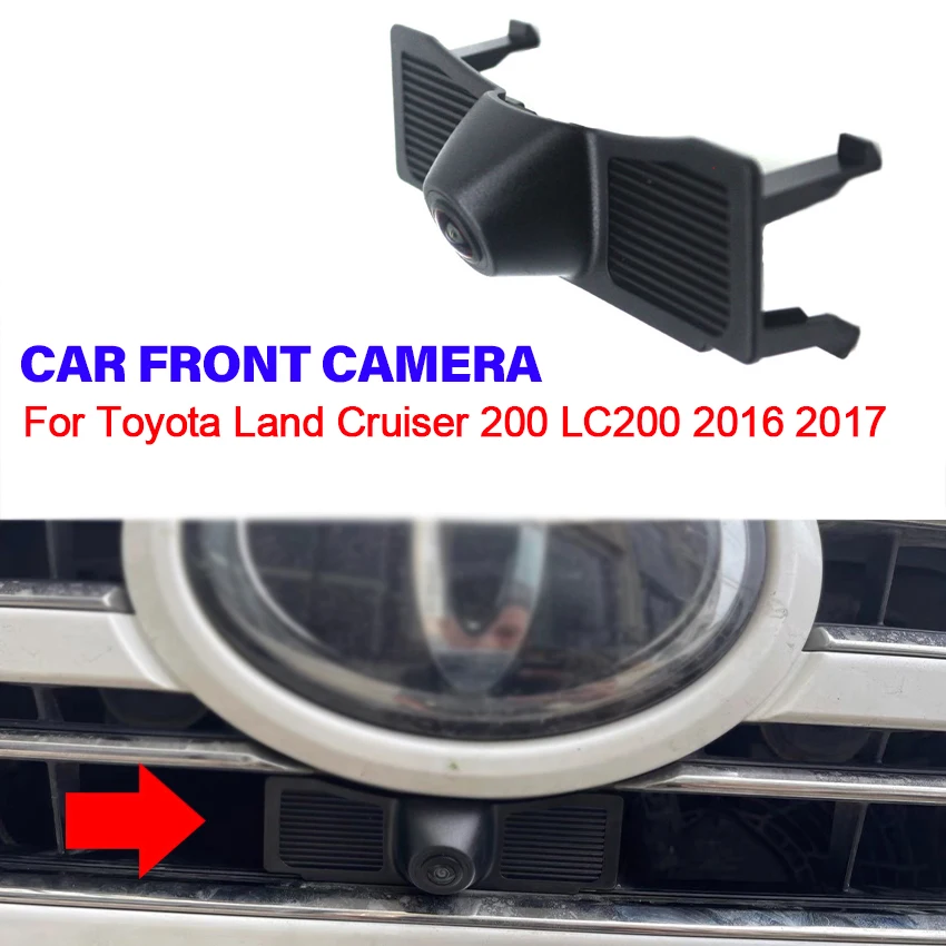 

High Quality Car Front View Parking Special Camera For Toyota Land Cruiser 200 LC200 2016 2017 Night Vision HD Car Front camera