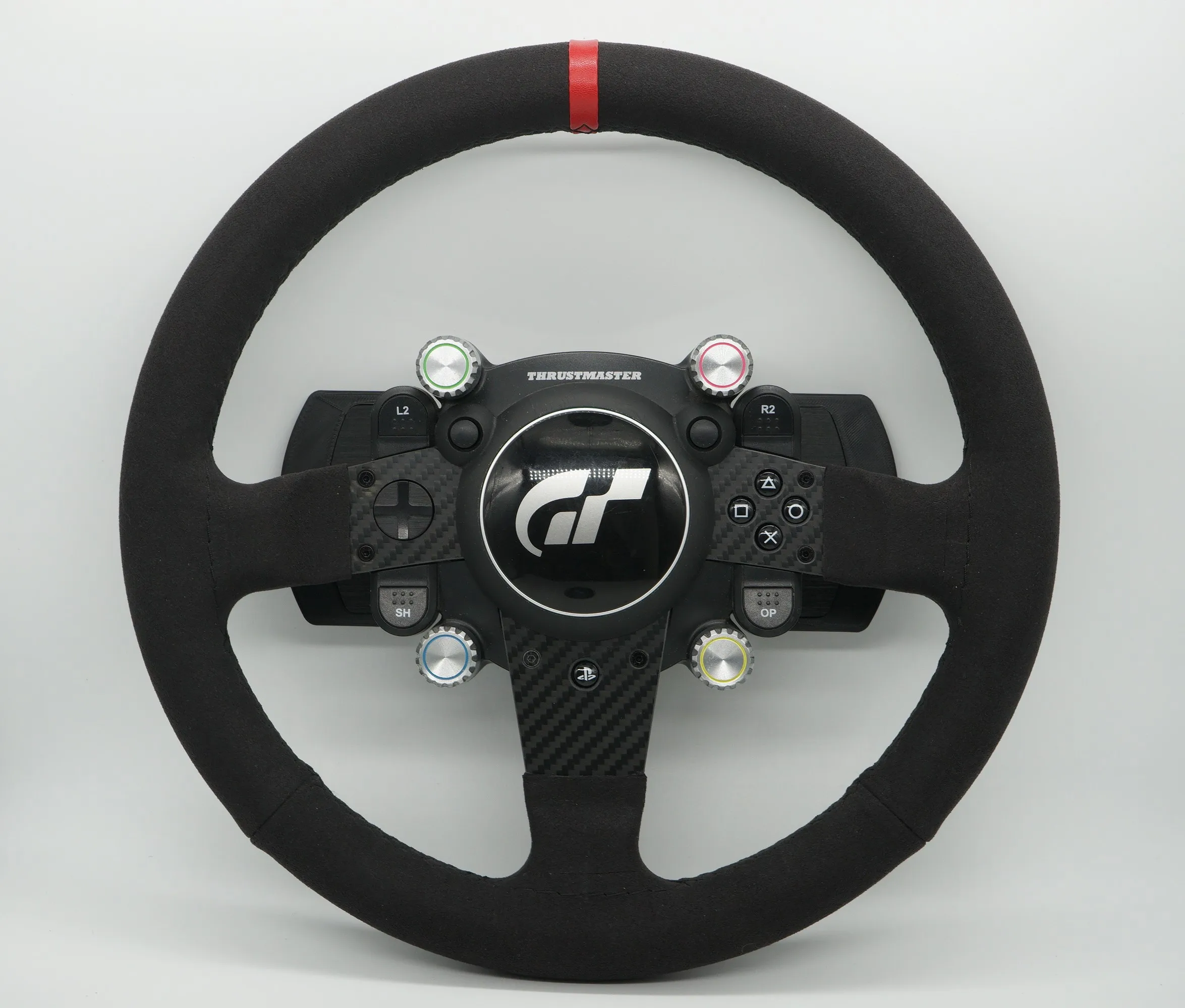 Simpush-レーシングステアリングホイール,DIy mod,gustmaster t300rs 
