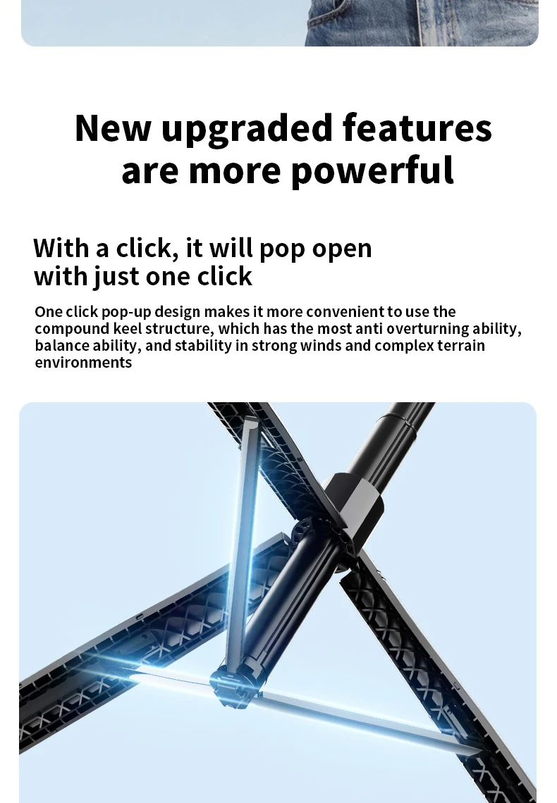 Ai Phone Tripod With Auto-rotation And Remote Control For Vlogging_voghion.com