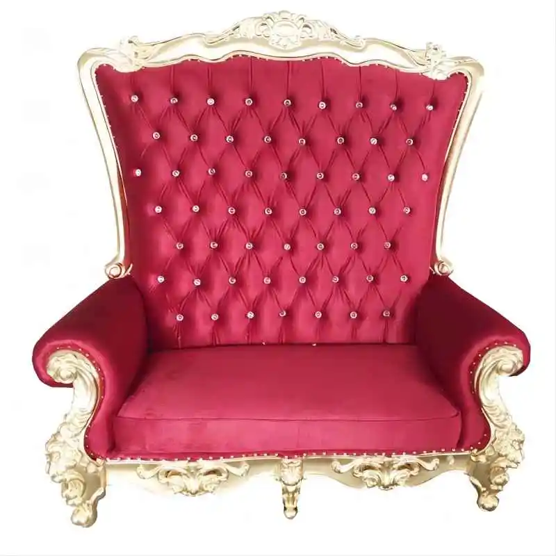 Modern casual simple hotel king chair luxury high back wedding chair