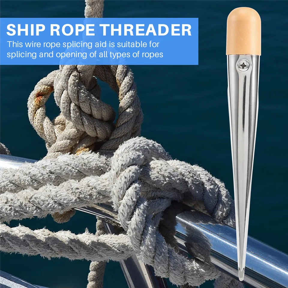 Seil-Spleißwerkzeug Set 7-teilig - Edelstahl Fids Für Tauwerk & Segel