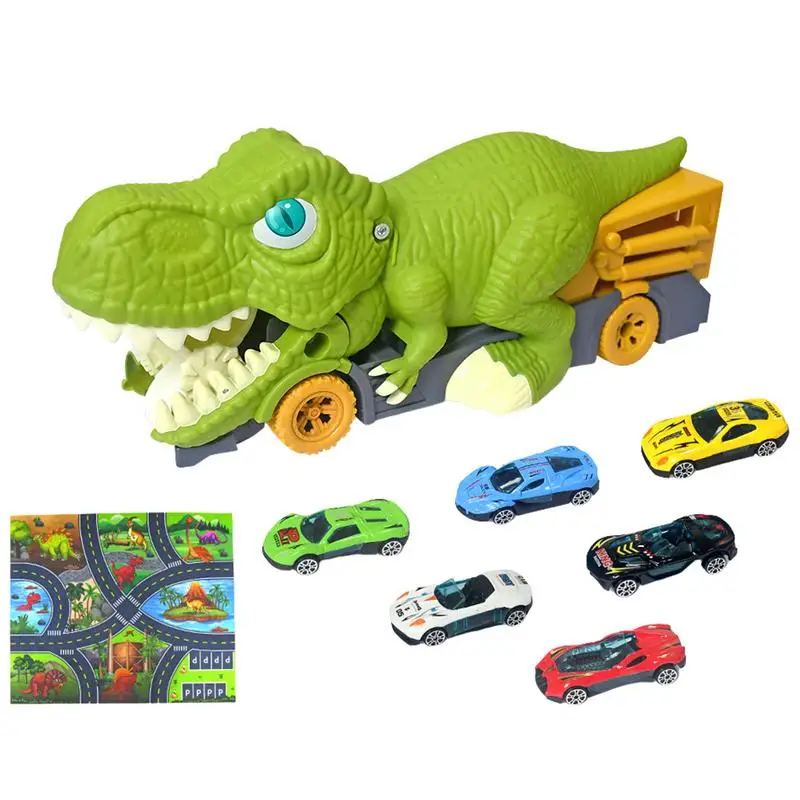 

Toy Truck Toddler Dinosaur Toys Engineering Vehicle Model Toy Car Swallowing Get Your Child's Attention And Learn While You Play
