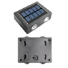 XFLAMPER Warm White 4LED Solar Lights Outdoor for Garden Up and Down IP65 Waterproof Wall Lamps for Home Yard Decoration (2PCS) 5