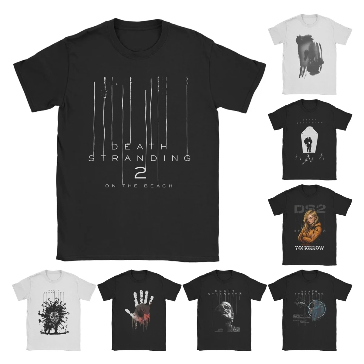 2025 Death Stranding 2 New Series T Shirt Men's Pure Cotton