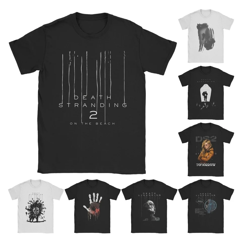 2025 Death Stranding 2 New Series T Shirt Men's Pure Cotton