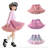 New Spring Multicolor Baby Girls Tutu Skirts Children Fluffy Ballet Skirt Kids Princess Lace Tulle Party Dance Skirt 1-12 Years