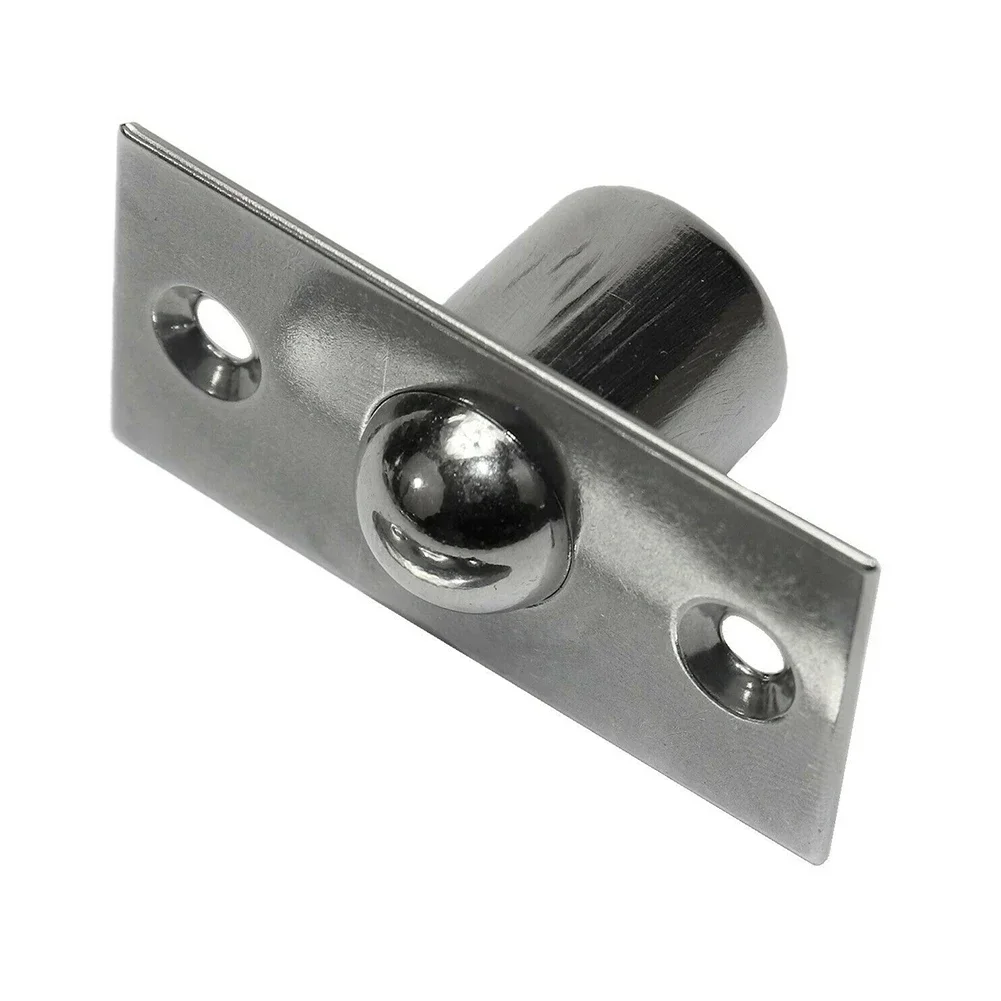 Door Top Bead Stainless Steel Pure Copper Spring Invisible Door Beads Lock Closet Ball Catch Latch For Wooden Home Hardware door catches