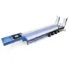 1/14 RC Painted Metal Flatbed Trailer 5 Axles with Electric Tailboard for Remote Control Tractor Truck Toy Car Model 2