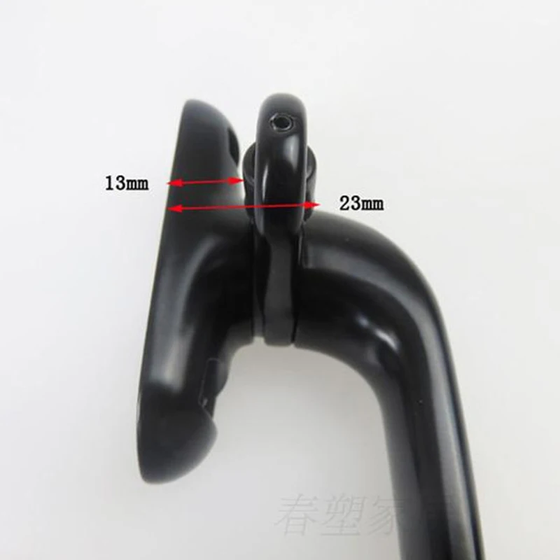 White / Black / Replacement UPVC Cockspur Window Handles Left Hand Zinc Alloy Window Hardware Door Handle