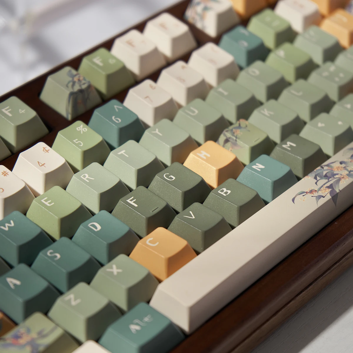 estilo Jingui Oolong, pintura chinesa, cereja PBT,