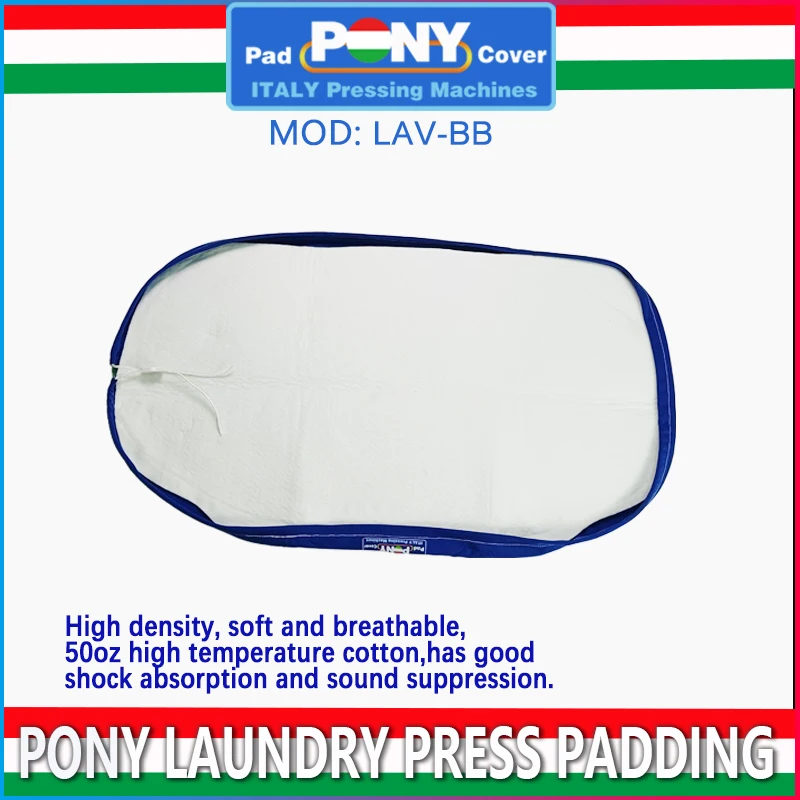PONY Laundry Press Pad blue cloth clamping machine LAV/BB Laundry Press machine Pad