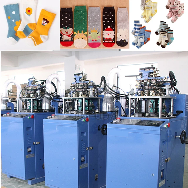 Industrial Automatic Electronic Sock Making Production Home Socks