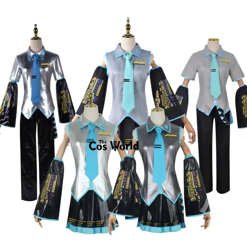 

Miku Official Uniform Outfits Anime Cosplay Costumes