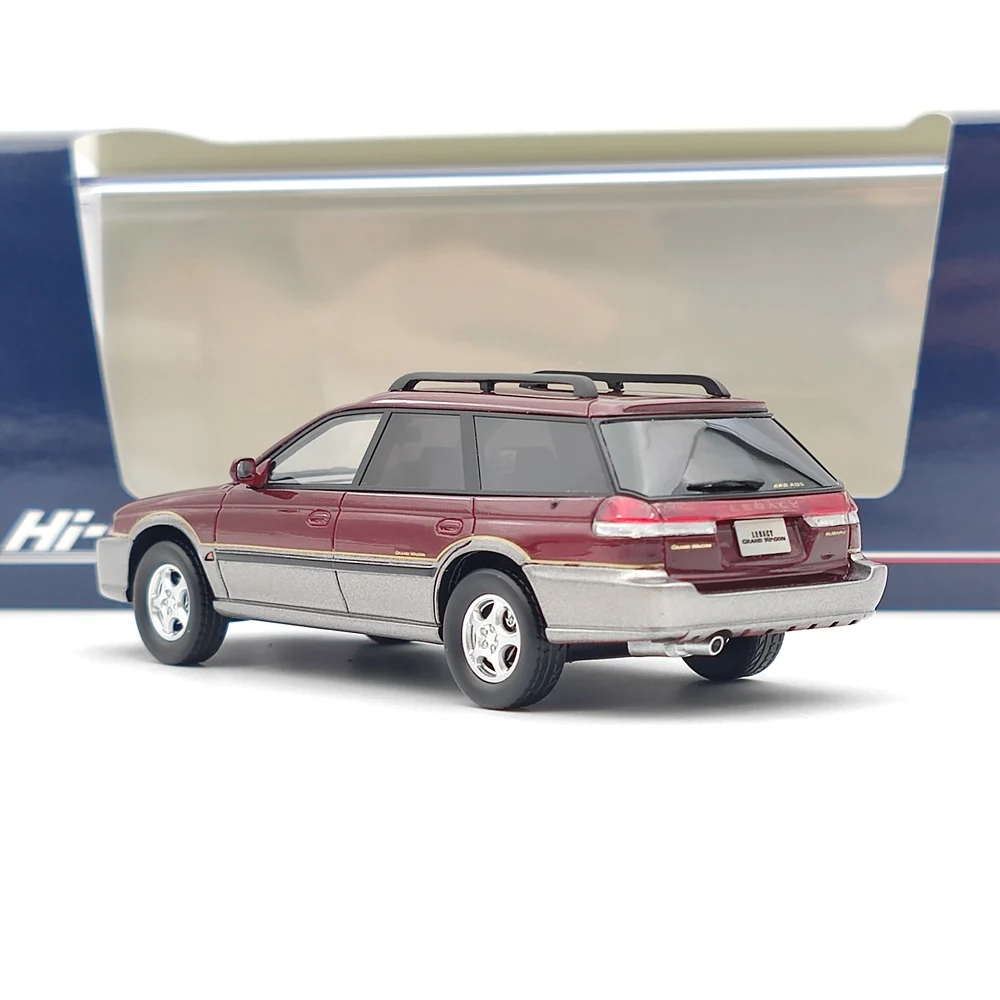 402-196 Hi-Story 1/43 スバル LEGACY Hi-Story 1/43 Subaru Legacy Grand Wagon 1996 Blue HS324BL Resin