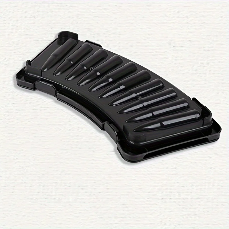 Summer Pool Party Ice Cube Mold Easy Release Buckle Three-dimensional Bullet Ice Tray- Perfect for Making Ice, Ice Boxes