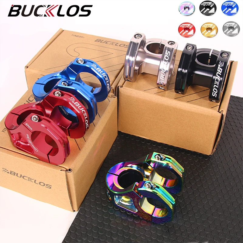 

BUCKLOS 35mm 40mm Mtb Stem CNC Aluminum Bicycle Handlebar Stems High Strength Ultralight Short MTB Power Hollow Bike Table