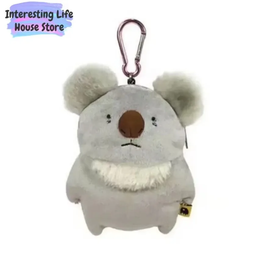 Coin Purse Platypus Bag Badger Wombat Koala Plush Doll Retractable Card Bag Cute Coin Purse Organizer 1Pc plush coin purse