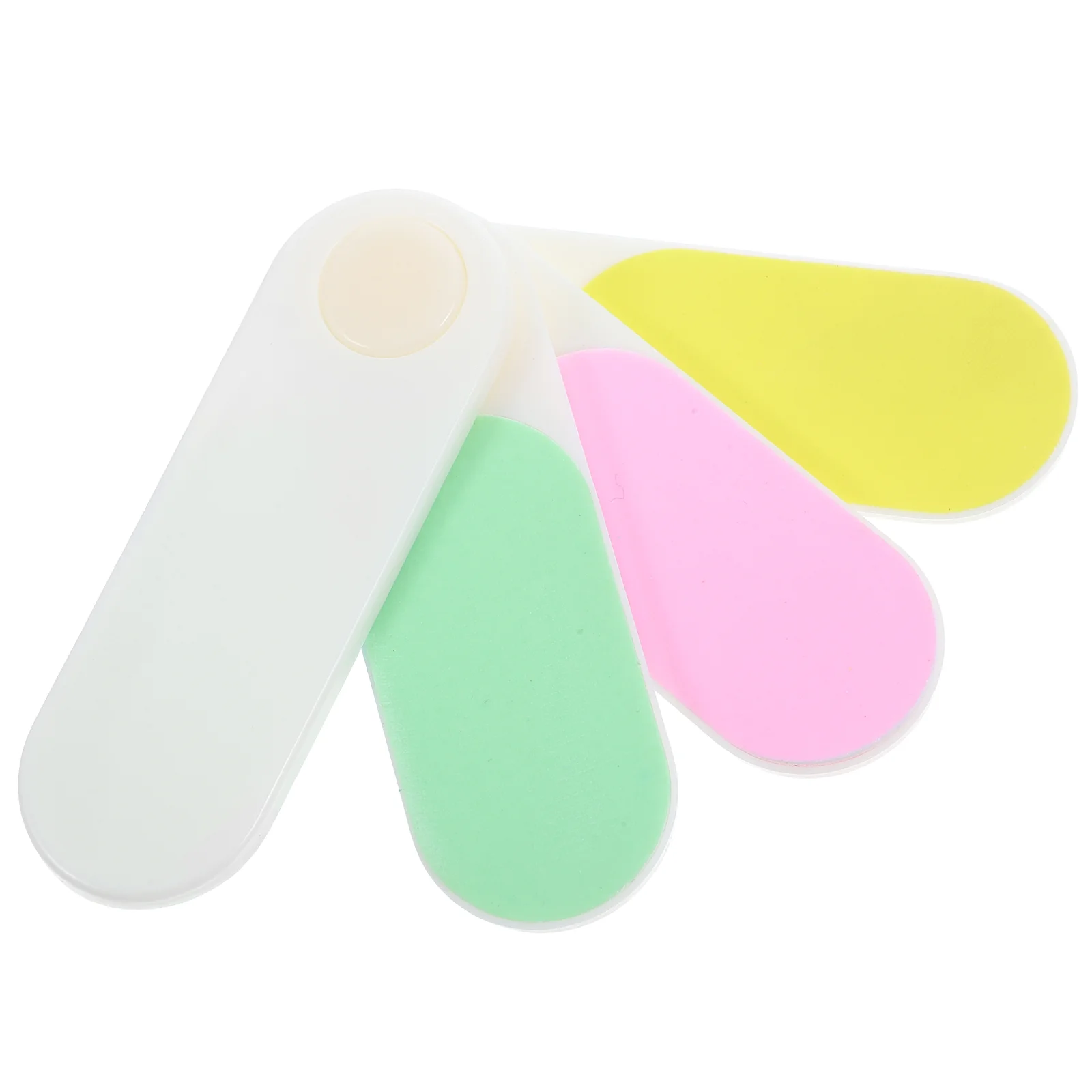 

10pcs 4 in 1 Nail Toolsss Rotatable Nail Polisher Manicure Sanding Strip Rasps for Home Nail Shop