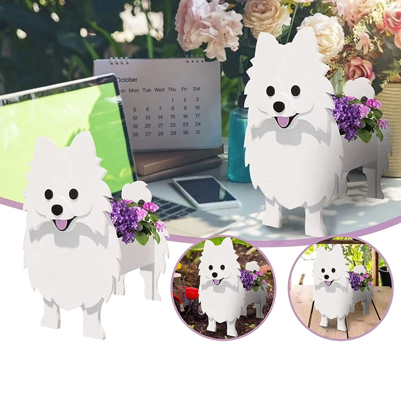 

Cartoon Animals Cute Dog Shape Pot Planter Garden Decorated Succulent Planter