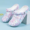 Women's Colorful Cartoon Garden Clog Shoes, Platform Soft Sole Two-way Wear Beach Mules, Pool & Garden Slides, Beach Sandals 4