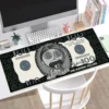 100 Dollar 31.5 X 11.8 Inch Keyboard Mouse Pad, 3D Gaming Mouse Pad, Gift Mouse Pad With Non-Slip Rubber Base 1