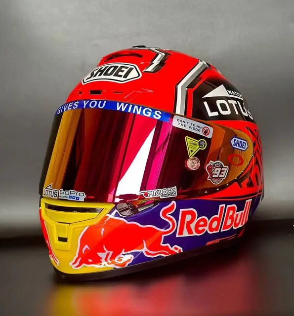 Casque de moto intégral X-Spirit III MarARC, X-Fourteen Bull Sports Racing