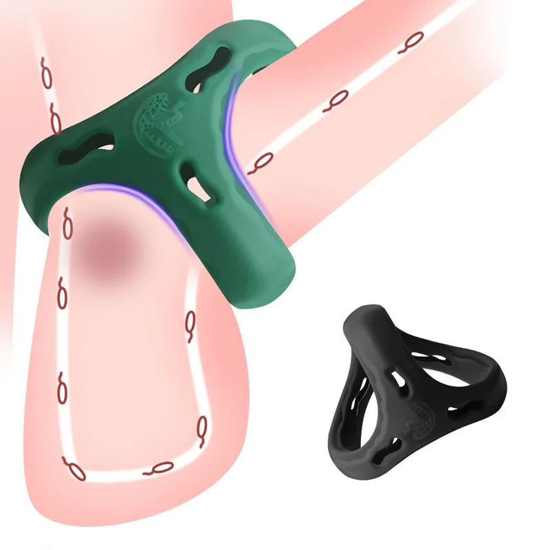 Anelli Del Pene In Silicone Erezione Maschile Blocco Dello Sperma Anello Del Rubinetto Eiaculazione Ritardata Riutilizzabile Anelli Per L'Ingrandiment