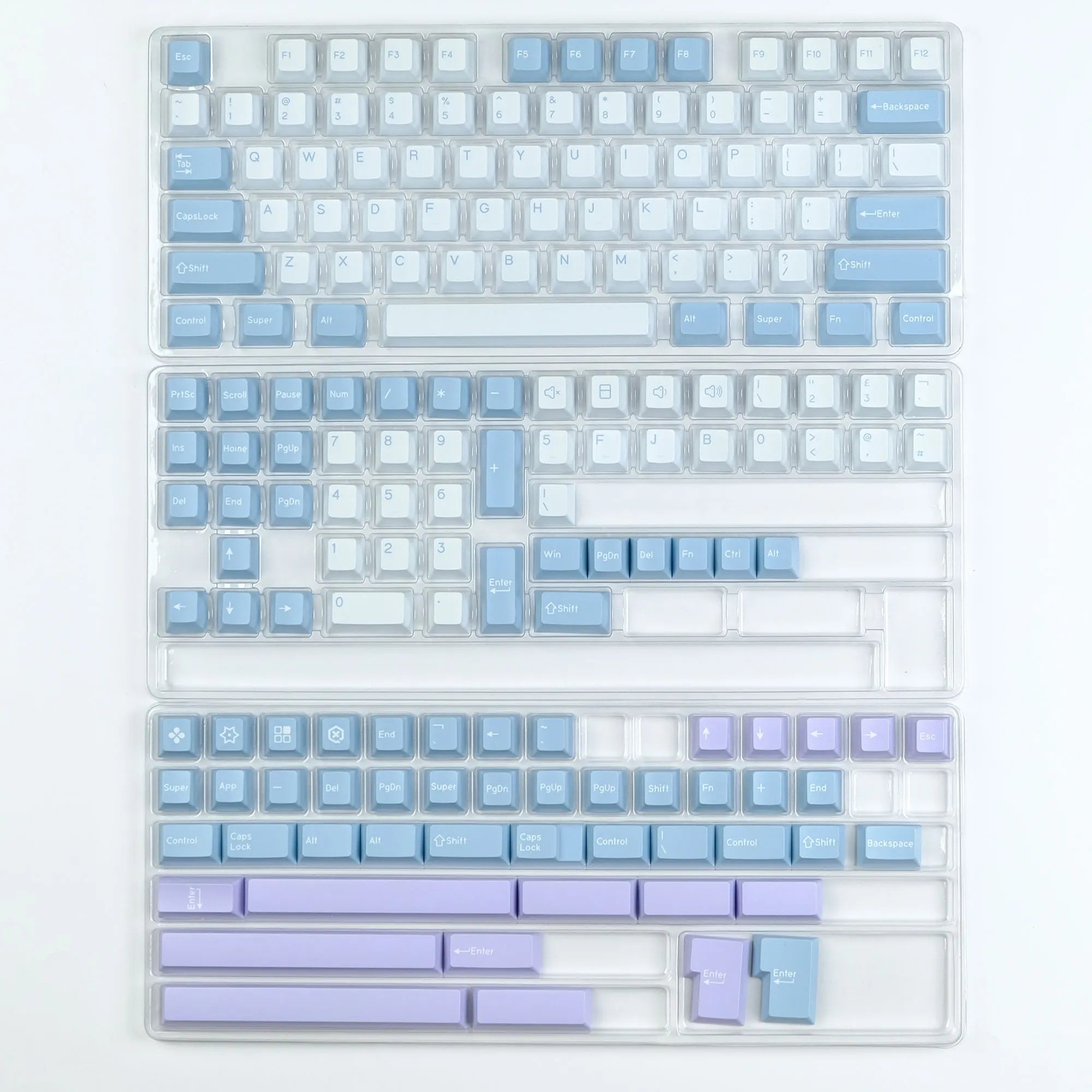 XVX Foundation HOA Profile Translucent Keycap Set 132-Key PBT PC – XVX Keyboard Channel