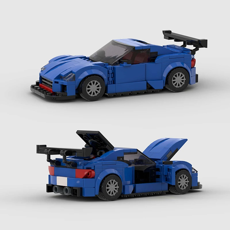 MOC BRZ STi Speed Racing Car Brick Supercar: The Ultimate Tuning RS ...