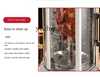 Tqh Multi-Purpose Roasted Duck Furnace Kebabs Oven Chicken Roaster Sparibs Chicken Leg Rotary Oven 6