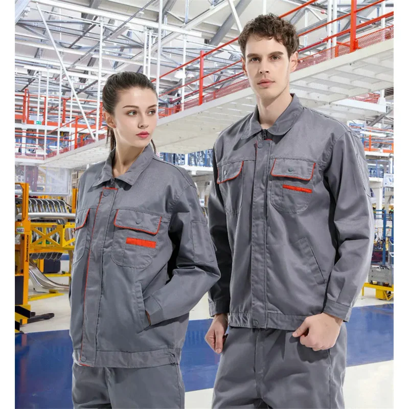 

Top Quality Working Outfit For Company Workshop Factory Construction Logistic Warehouse Worker Logo Printing