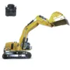 1/14 Hydraulic RC Excavator 6015B Metal Remote Control Heavy Duty Construction Diggers Light Sound Model Toy THZH1546 1