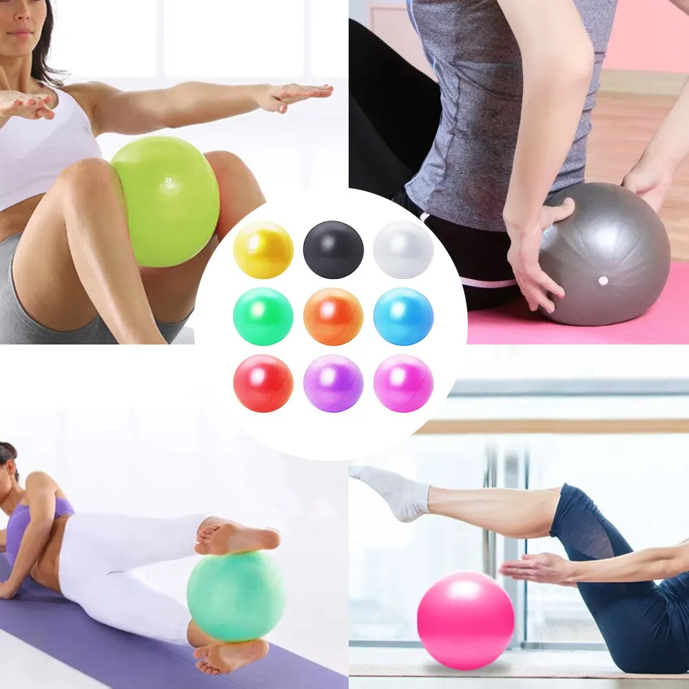 Swiss Ball Ballon Fitness Ballon d'exercice avec Pompe Ballon Incluse,  Stable et Epais, pour Bureau, Pilates, Yoga, Accouchement, Sport, Gym,  Gonfleur Ballon Materiel Mat Anti-dérapant (55cm Gris) : : Sports  et Loisirs