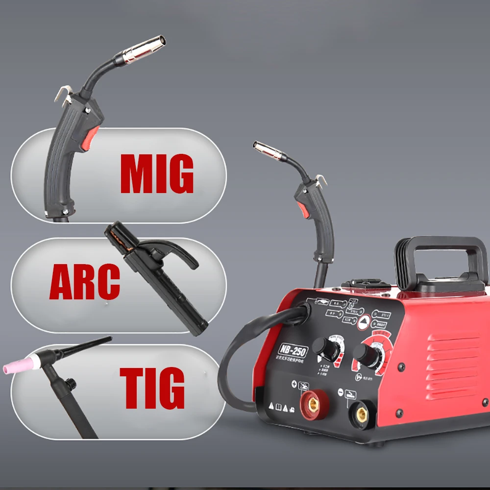 Mig Welder Tig Arc 220V Welding Machine Flux cored LIFT TIG 3 in 1 Portable Machine AliExpress