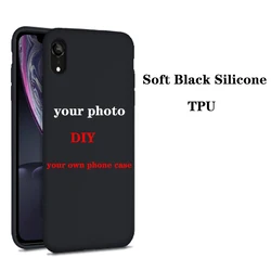 Custodia per telefono in silicone personalizzata con design immagine personalizzabile