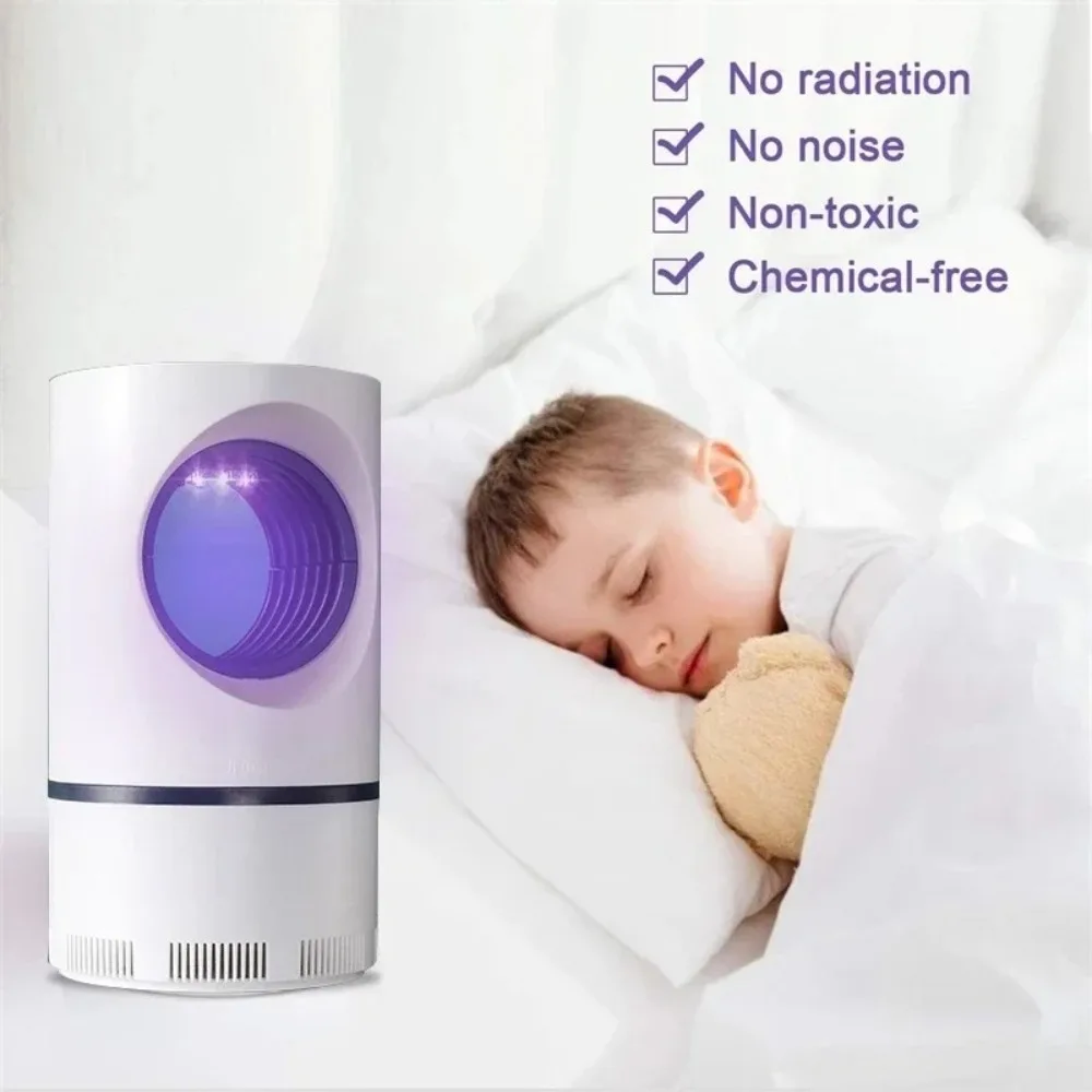 Mosquito Killer Lamp Mosquito Lamp Mosquito Killer Lamp Insect Killer Electric UV USB Rechargeable Summer Household Lamps Fly Trap